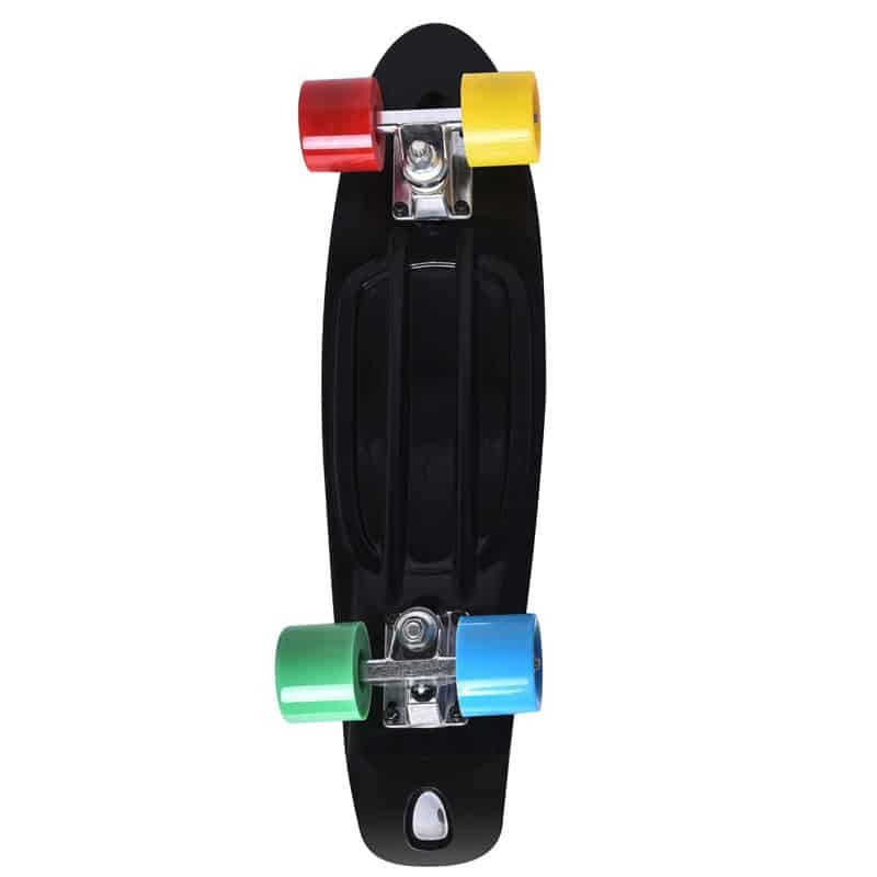 Maple Leaf Old school retro skateboard 55cm zwart - Afbeelding 2