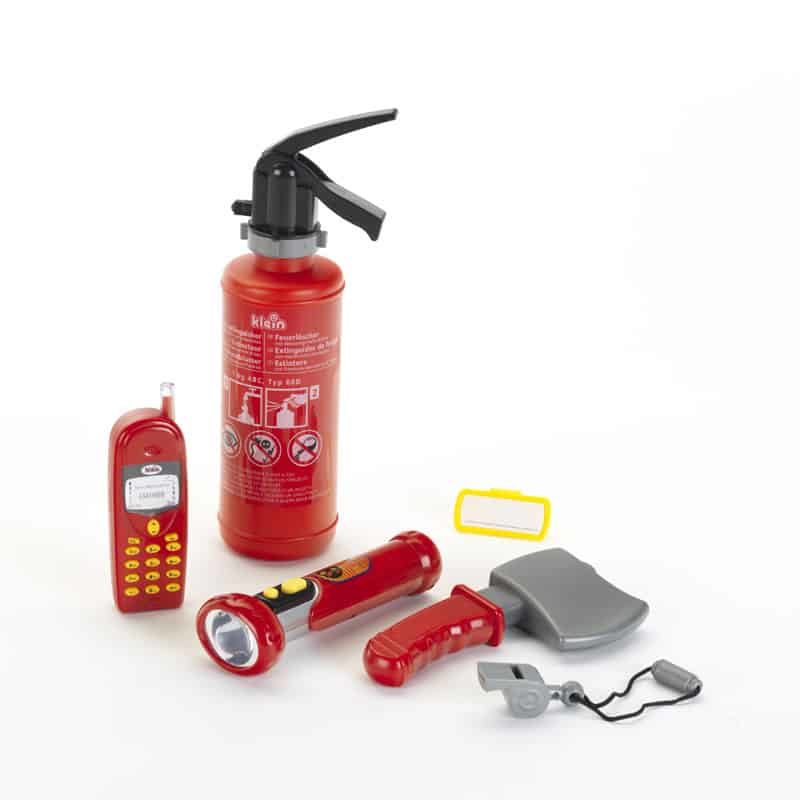 Brandweer koffer met gsm & blusapparaat - Afbeelding 2