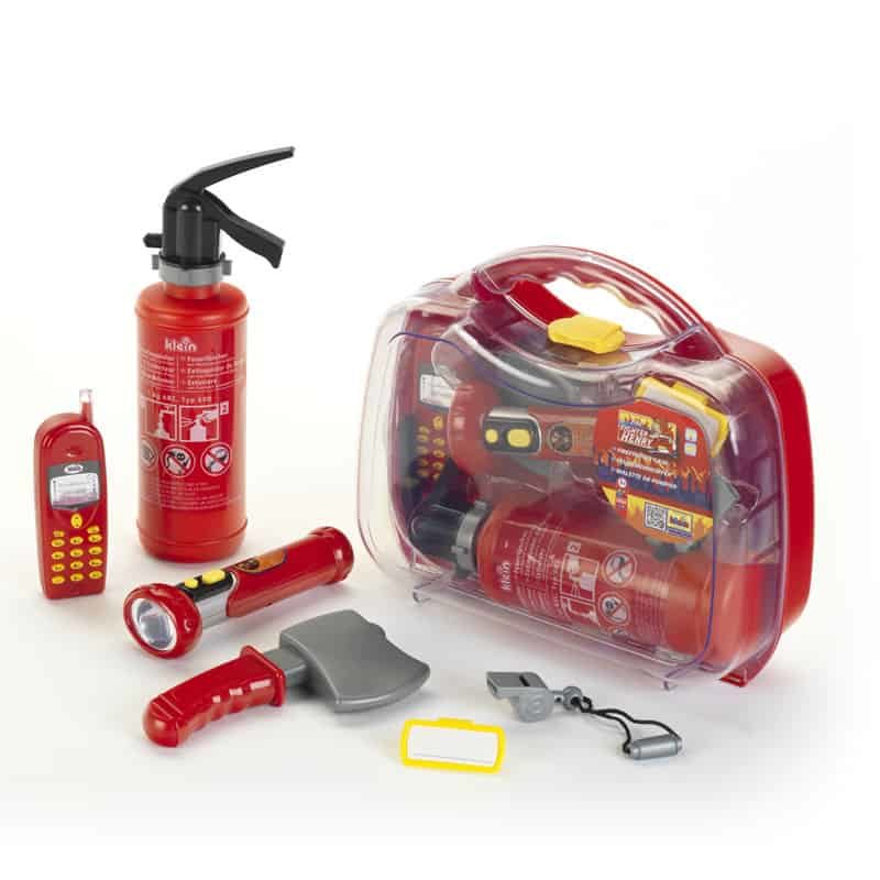 Brandweer koffer met gsm & blusapparaat