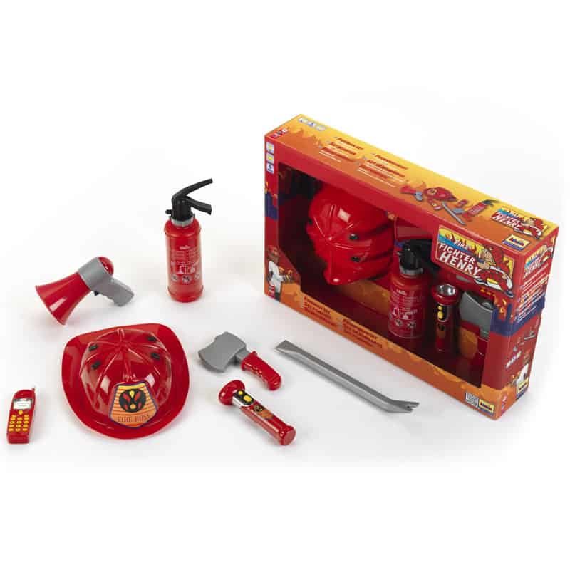 Brandweer set met gsm & blusapparaat