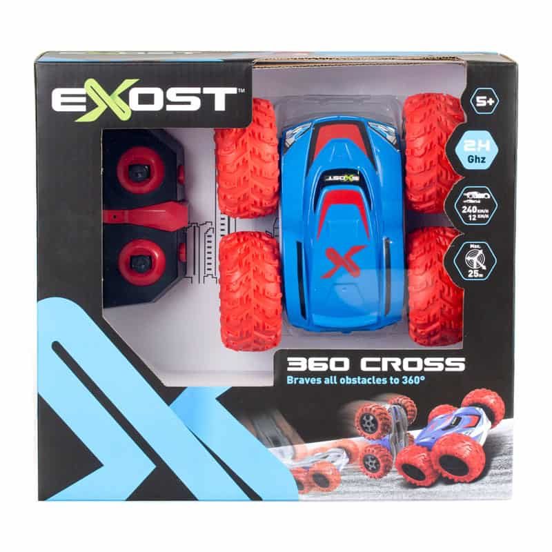 R/C Exost 360 Cross II stuntauto (rood) - Happyland