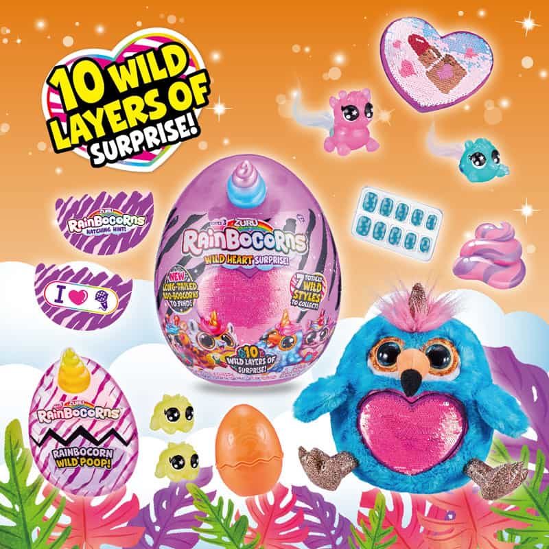 RainboCorns Wild Heart Surprise Zuru 6st - Afbeelding 2