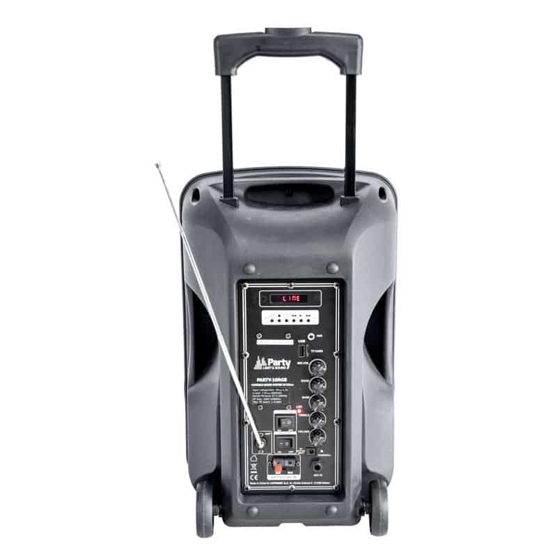 Party 10" Portable LED speaker - Afbeelding 3