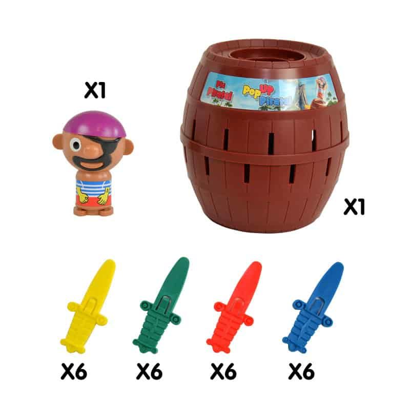 Piratenspel Pop up Piraat - Afbeelding 5