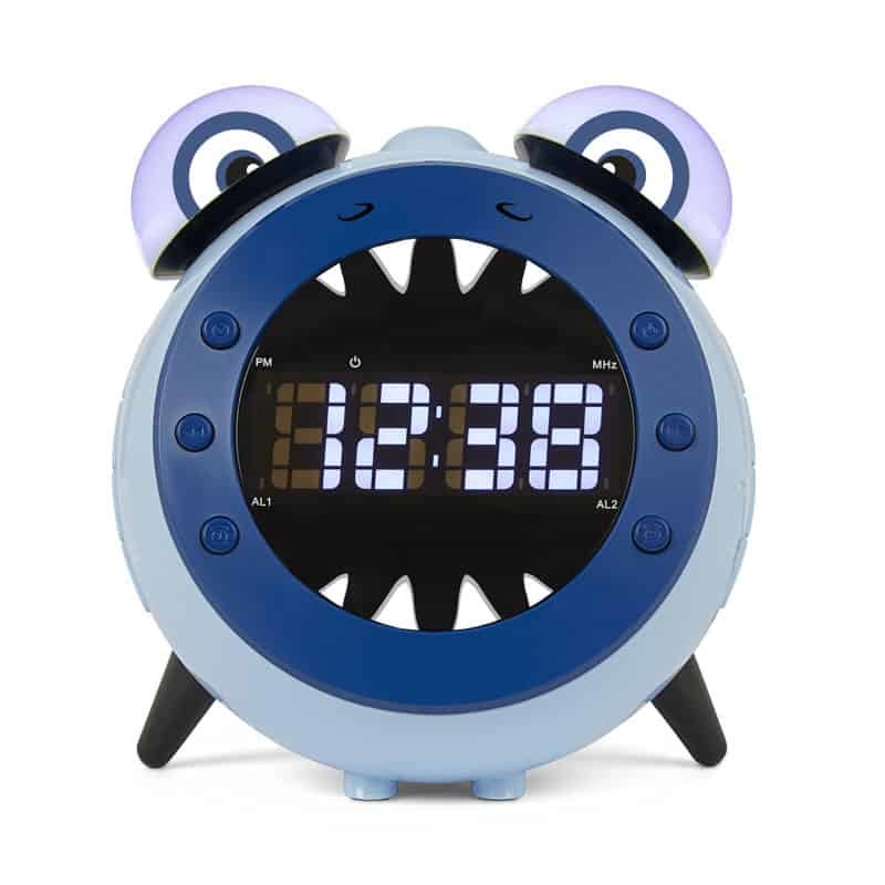 Nikkei wekkerradio blauw - Afbeelding 2