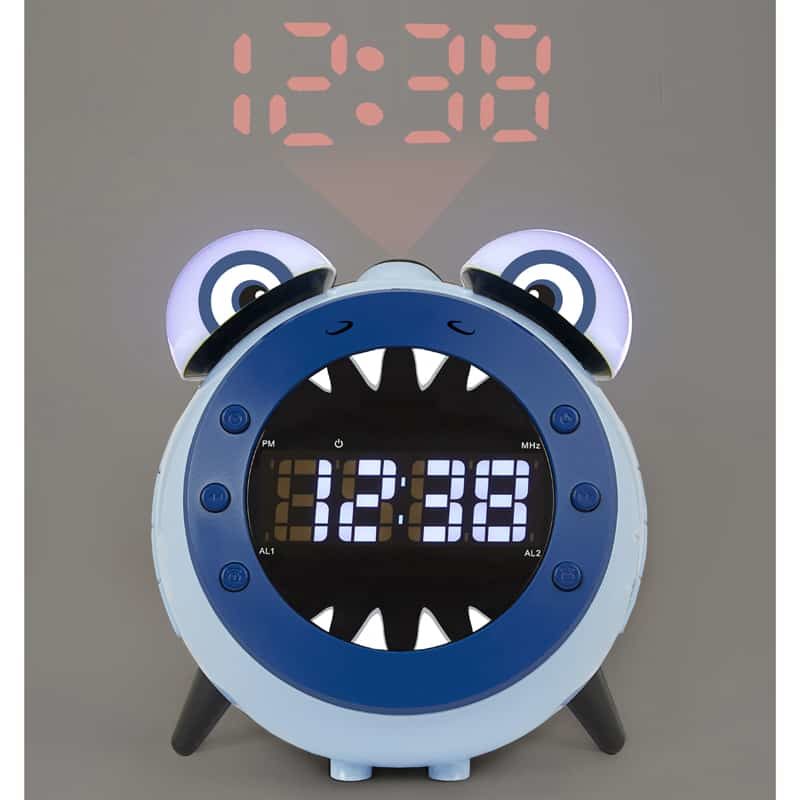 Nikkei wekkerradio blauw - Afbeelding 3