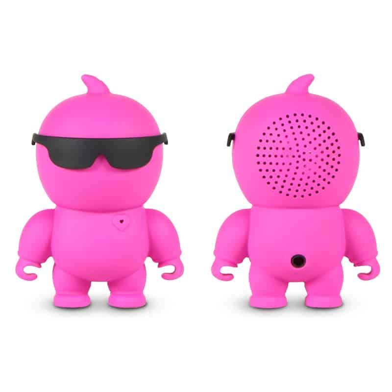 Nikkei Nikkie bluetooth pocket speaker roze