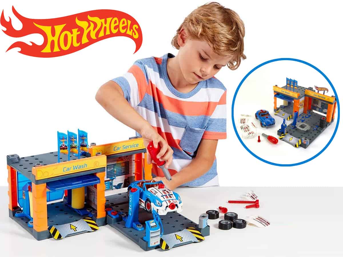 Klein Hot Wheels Car Service & Car Wash Happyland