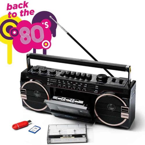 Retro Ghettoblaster 80's