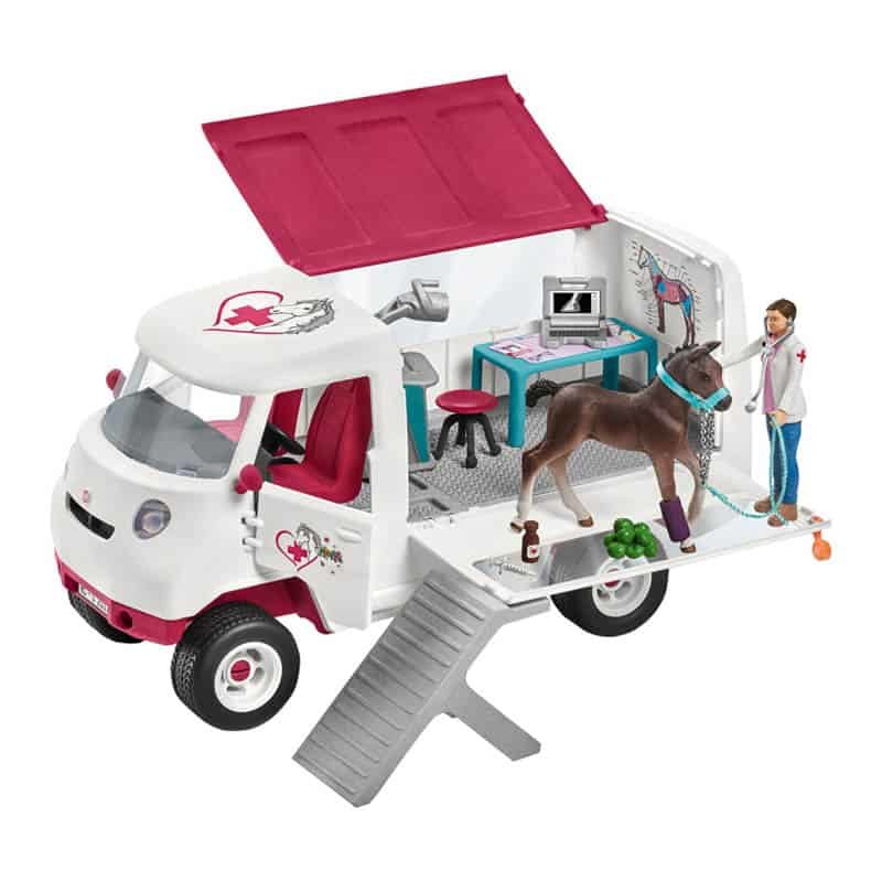 Puppy Mobiele dierenarts met Hannover Veulen