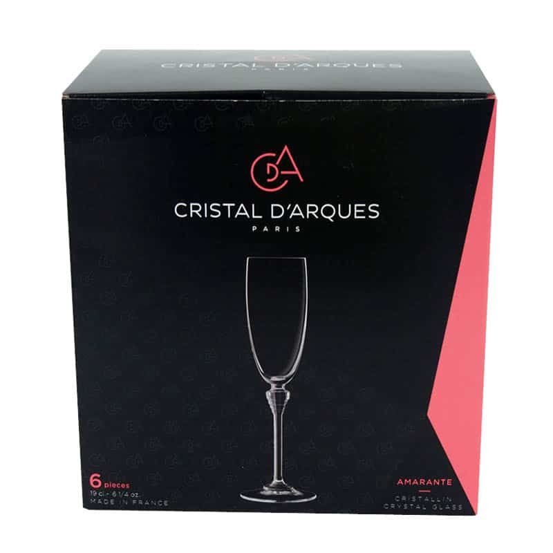 Cristal D'Arques Champagneglas (19cl) - 6 stuks - Afbeelding 2