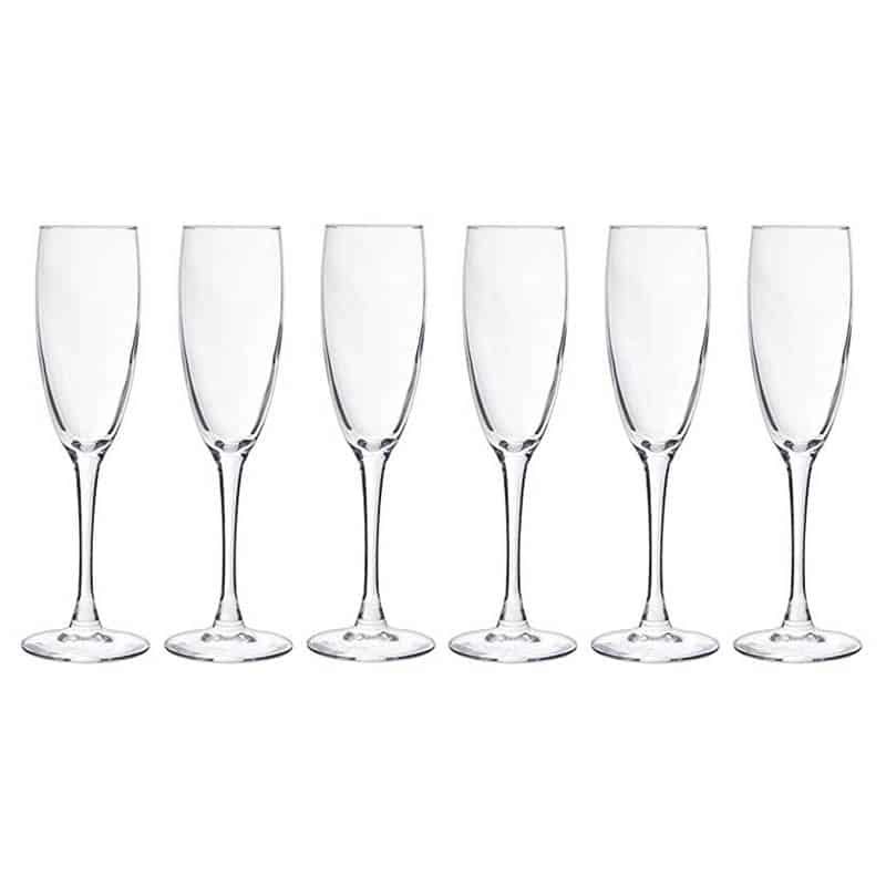 Cosy Moments Set flute glazen (19cl) - 6 stuks