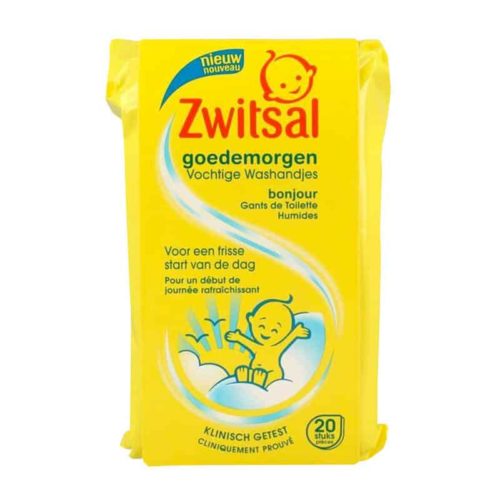 Zwitsal vochtige washandjes (20 stuks)