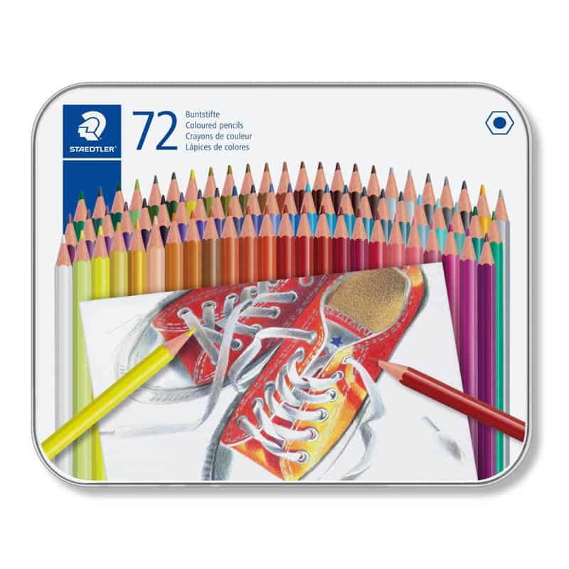 Staedtler Kleurpotloden (72st.) metalen etui