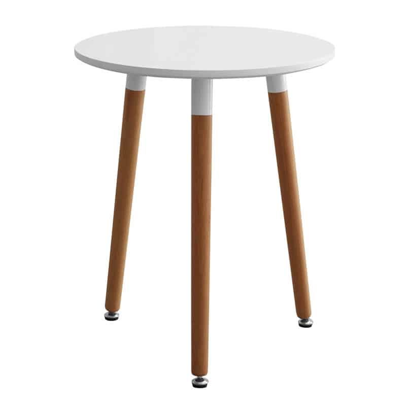 Bijzettafel (ø50xH60cm) wit