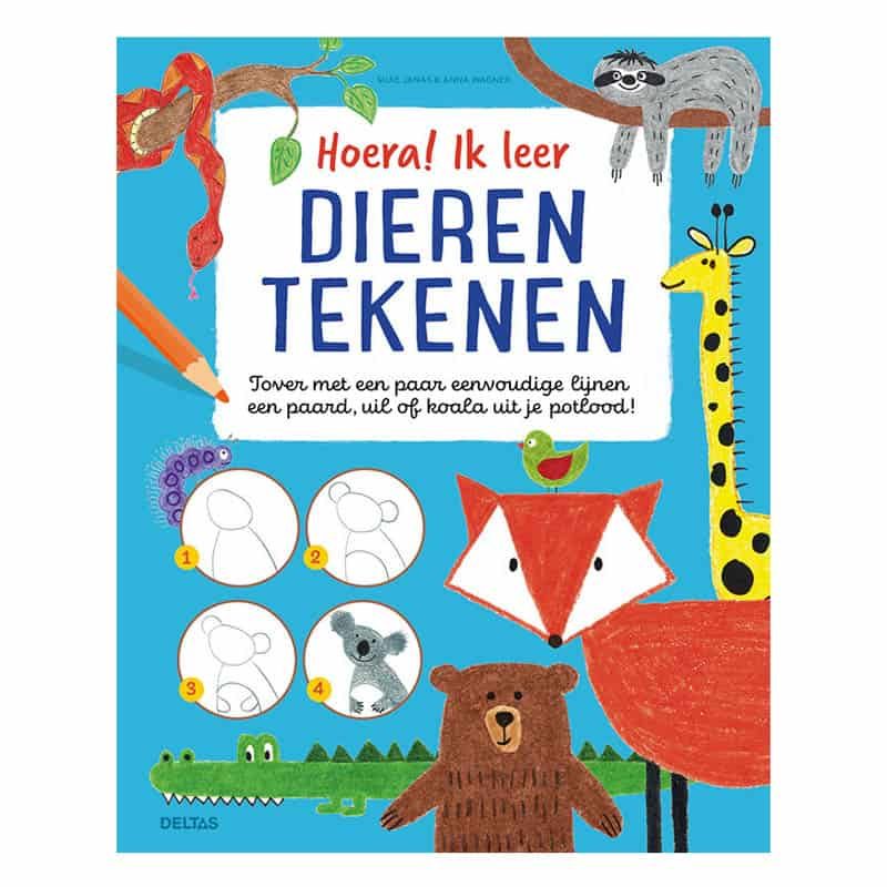 Hoera! Ik leer dieren tekenen