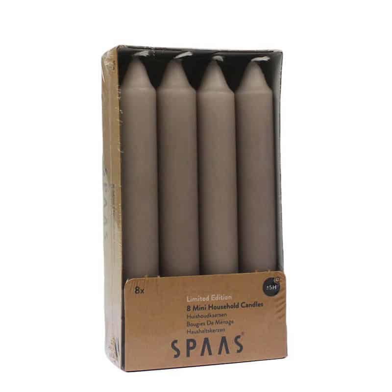 Mini Taper kaarsen (8 stuks) beige - Afbeelding 2