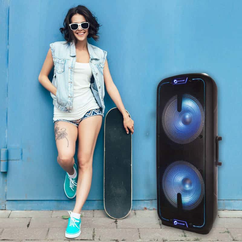 N-Gear Trolley speaker Bluetooth Flash 3010 - Afbeelding 2