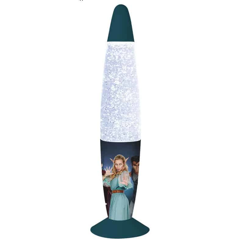 Nachtwacht LED glitterlamp (8,5x32,5cm)