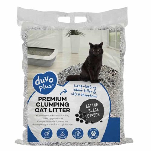 Duvo+ Kattenbakvulling black carbon 12kg