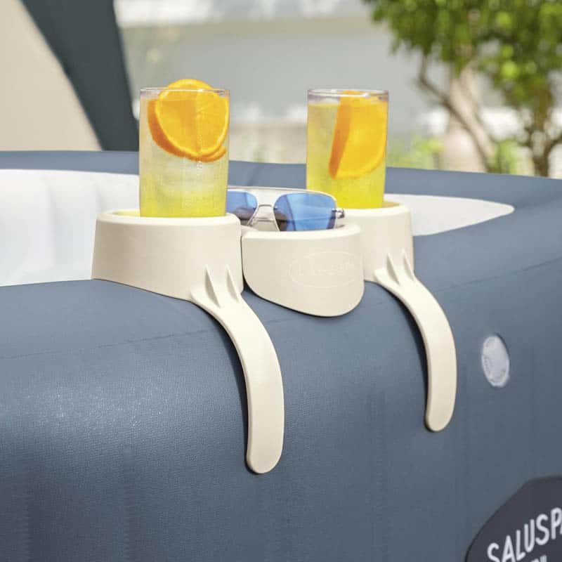 Lay-Z Spa drankenhouderset wit