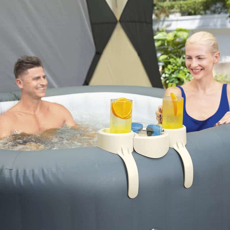 Lay-Z Spa drankenhouderset wit - Afbeelding 6