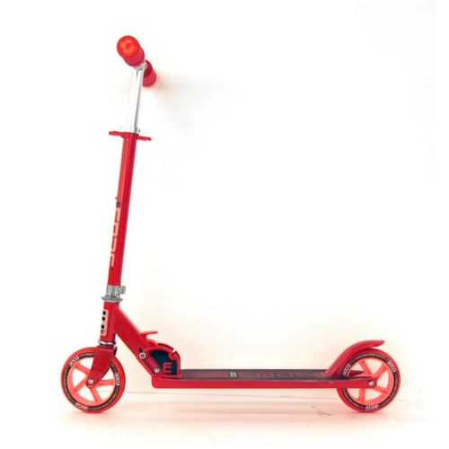 Cruiser scooter rood met grote wielen