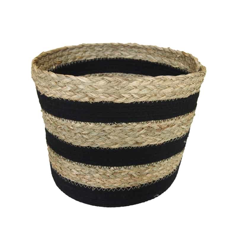 Mand seagrass 18xH15cm