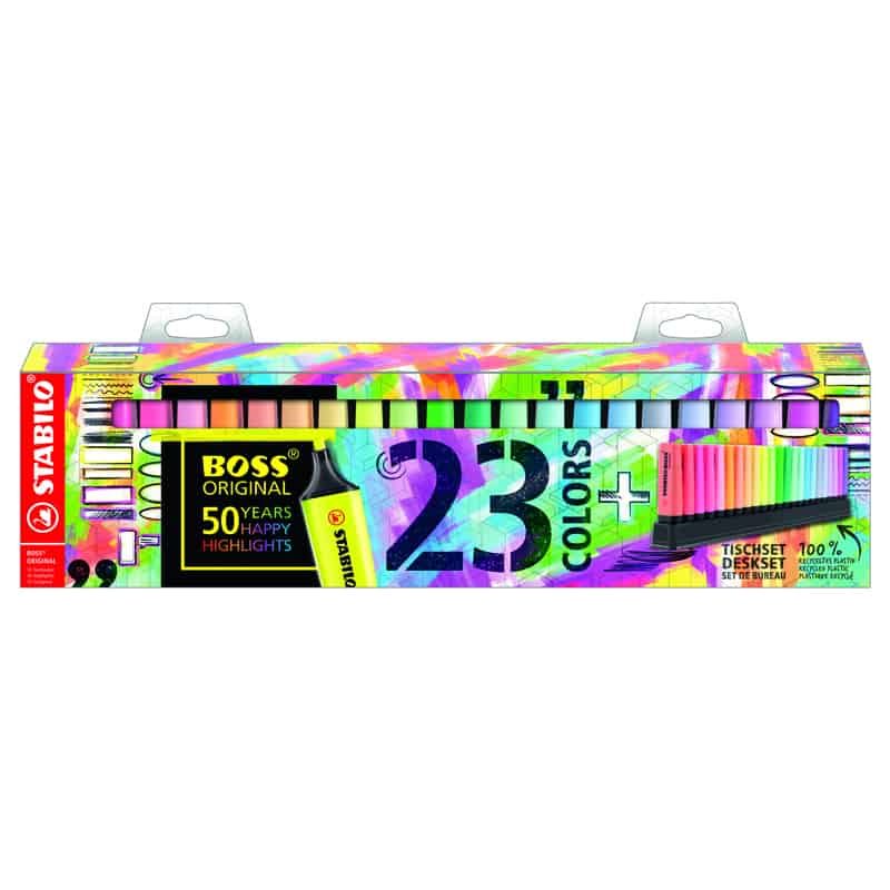 Stabilo Boss Markeerstiften Deskset 23st. - Afbeelding 4