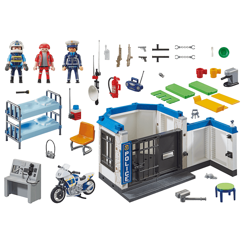 Playmobil City Action: Politie - Ontsnapping uit de gevangenis - Afbeelding 6