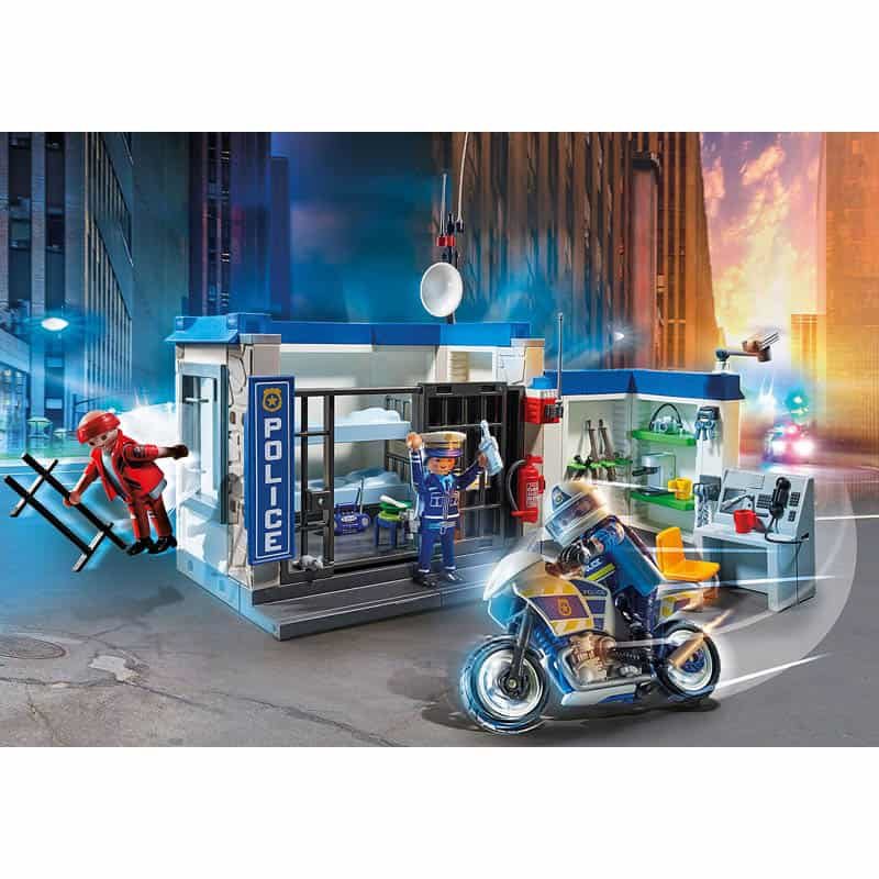 Playmobil City Action: Politie - Ontsnapping uit de gevangenis - Afbeelding 2