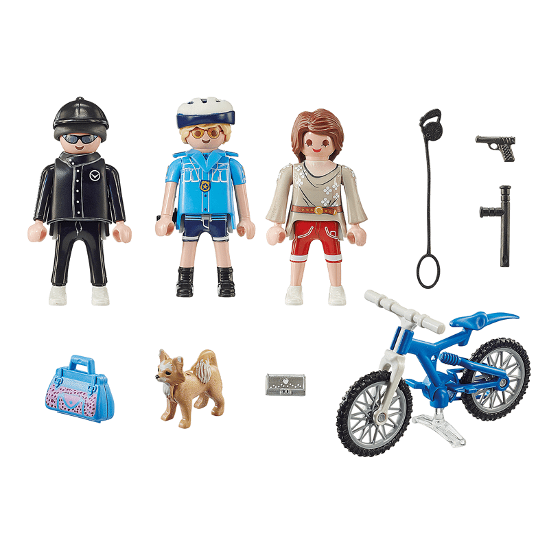 Playmobil City Action: Politiefiets - Achtervolging van de zakkenroller - Afbeelding 3