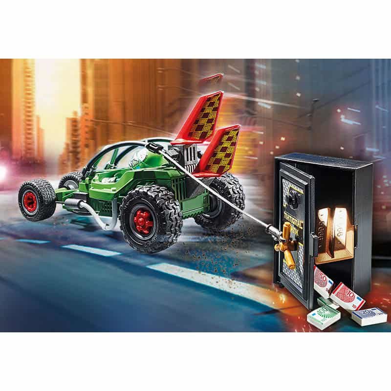 Playmobil City Action: Politiekart - Achtervolging van de kluisrover - Afbeelding 2