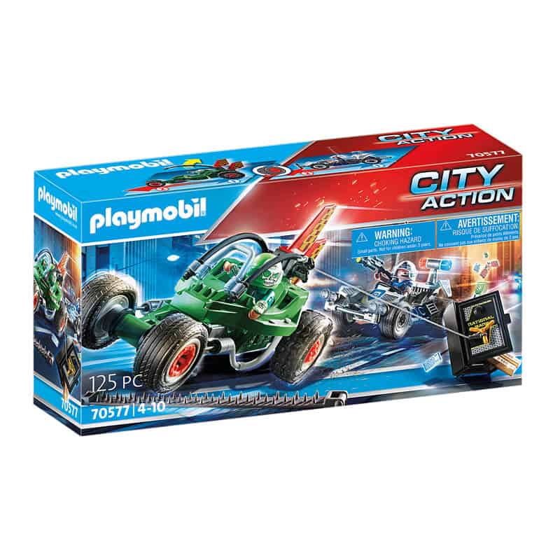 Welkom cascade Pilfer Playmobil City Action: Politiekart - Achtervolging van de kluisrover -  Happyland