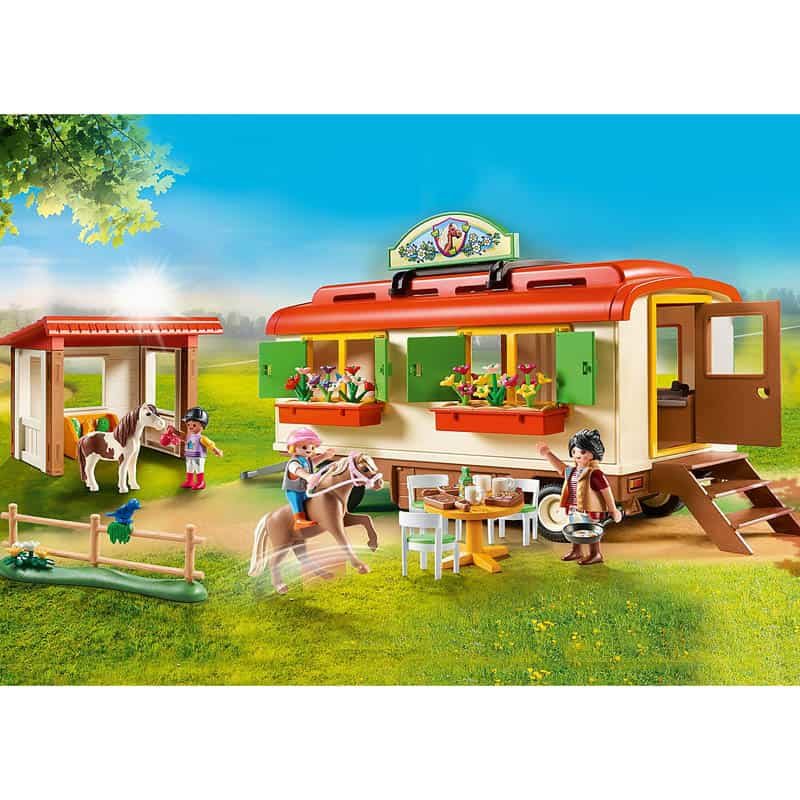 Playmobil Country 70510: Ponykamp aanhanger - Afbeelding 2