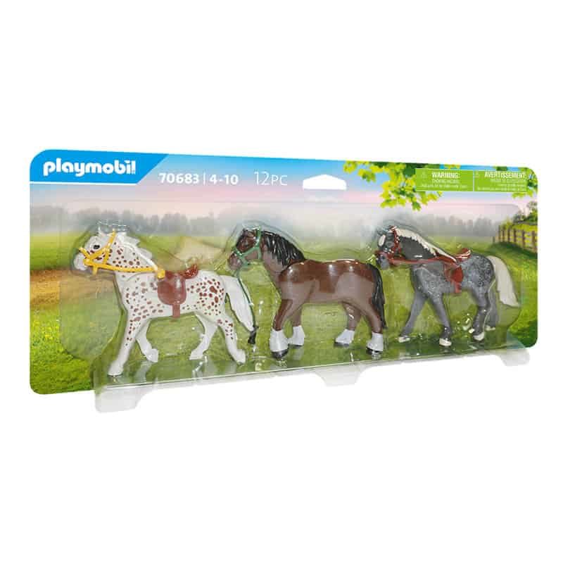 Playmobil Country 70683: 3 paarden