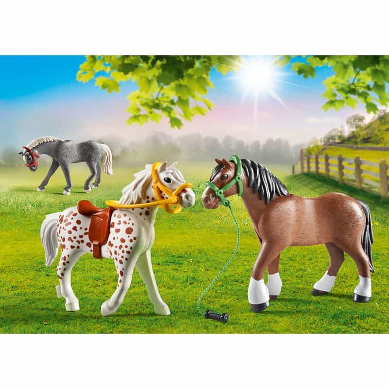 Playmobil Country 70683: 3 paarden - Afbeelding 2