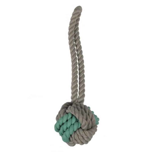 Duvo+ Dogtoy Freshmint tug ball dental