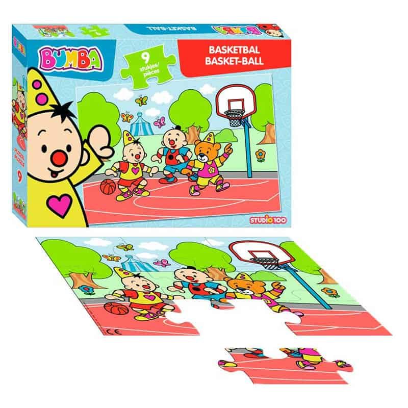 Bumba Puzzel sporten en bewegen - Basketbal (9st.)