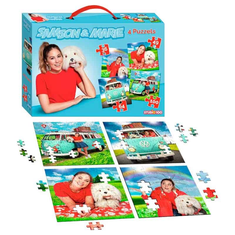 Samson & Marie puzzel 4in1