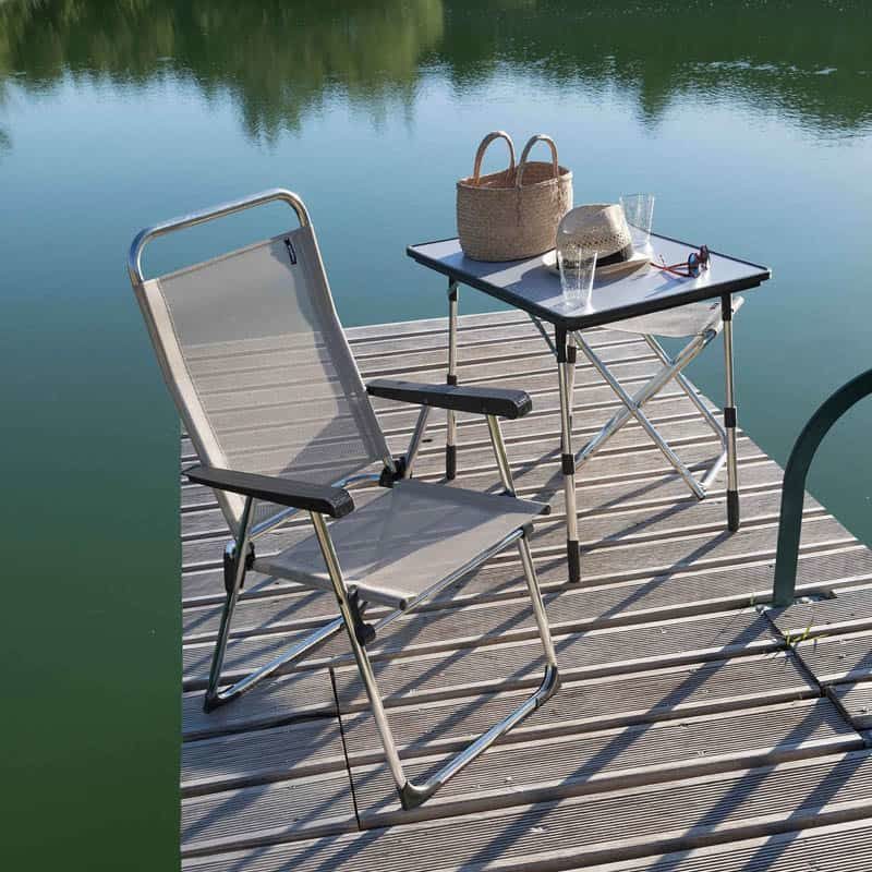 Lafuma Campingstoel Alu Victoria Batyline® Iso Seigle - Afbeelding 2