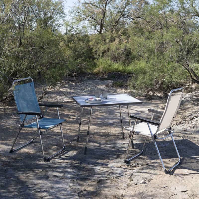 Lafuma Campingstoel Alu Victoria Batyline® Iso Seigle - Afbeelding 3