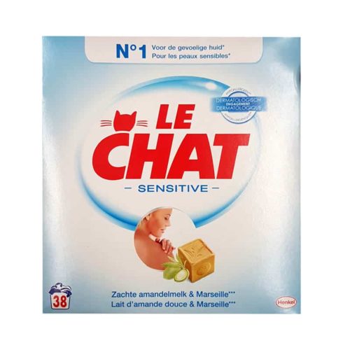 Le Chat Sensitive waspoeder Marseille (2,47kg) 38 scups