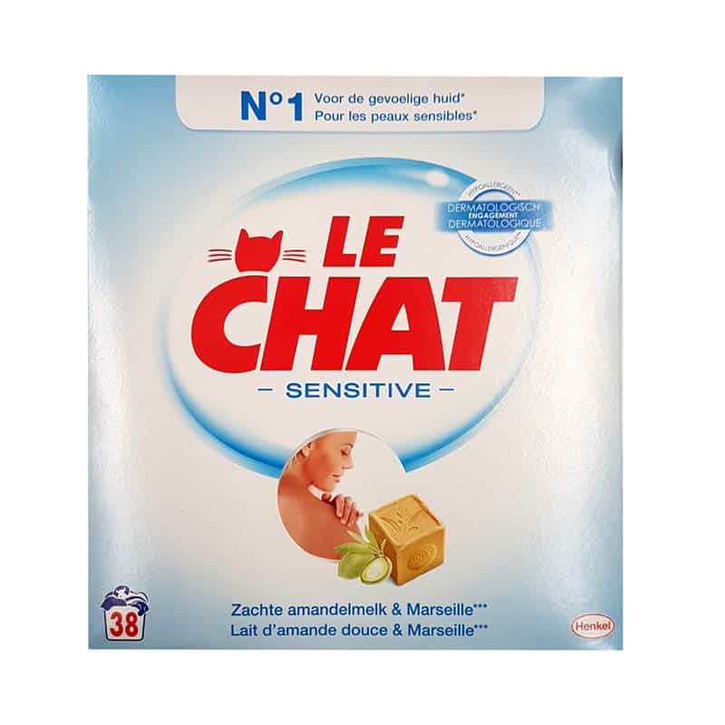 Le Chat Sensitive waspoeder Marseille (2,47kg) 38 scups