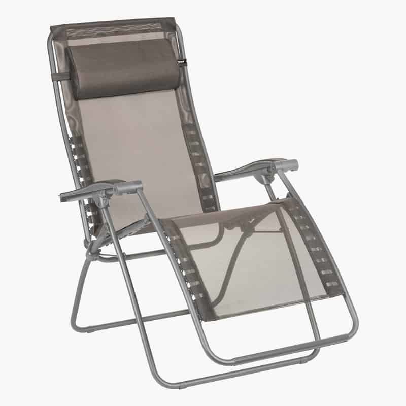 Lafuma Relaxstoel RSXA clip Batyline Graphite - Frame zwart