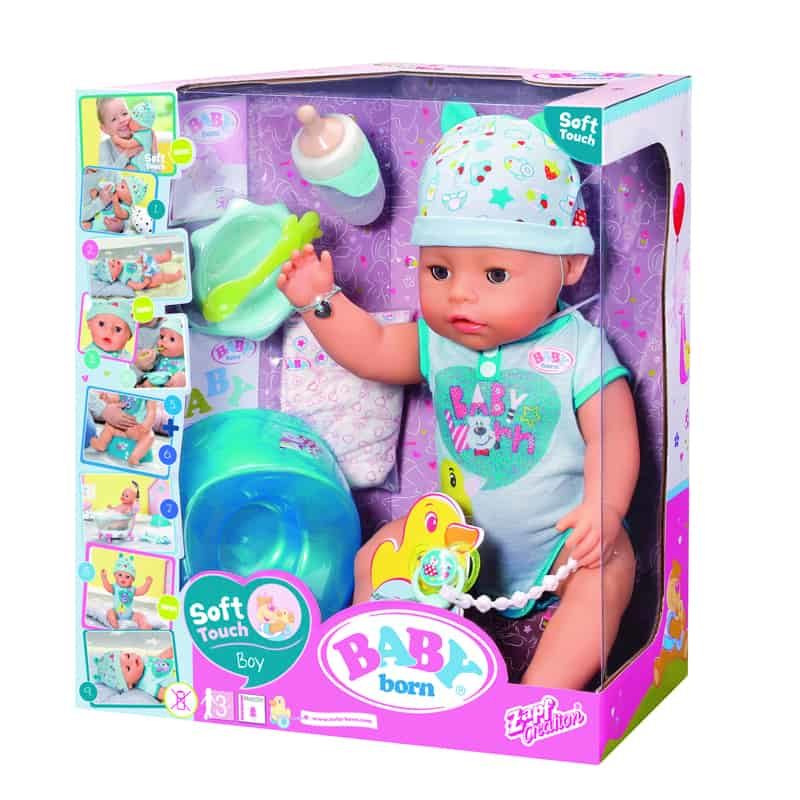 Zapf Baby born Soft Touch Boy (43cm)