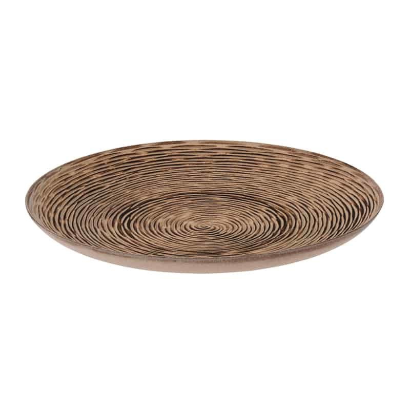 Schaal hout (ø39cm) - Afbeelding 2