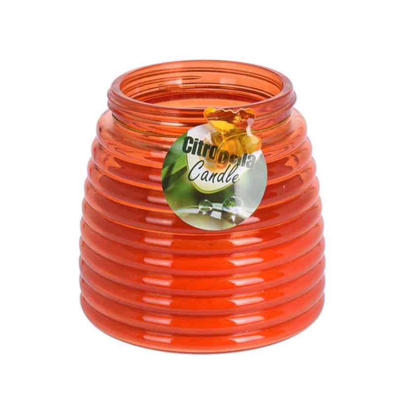 Citronellakaars in glazen pot - Afbeelding 3