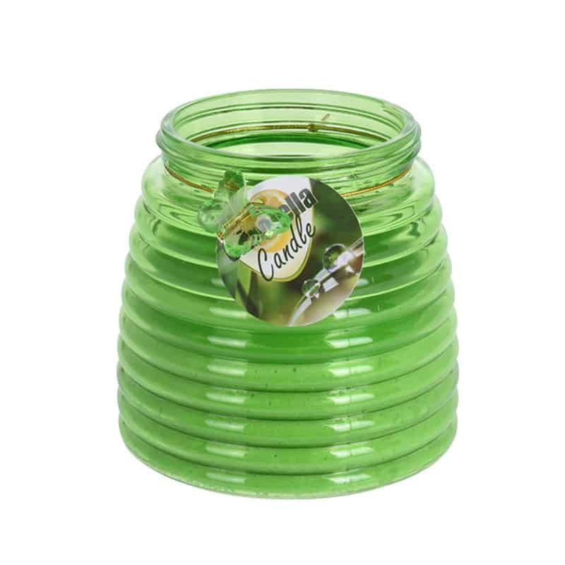 Citronellakaars in glazen pot - Afbeelding 4