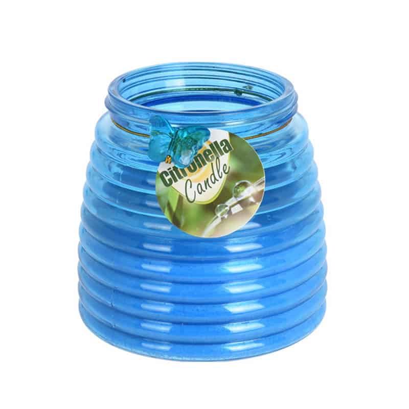 Citronellakaars in glazen pot - Afbeelding 2